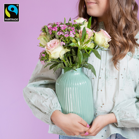 Fairtrade-Blumen "Zeit für Dich"