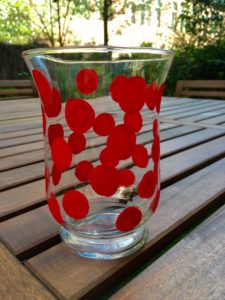 DIY-Vase fertig