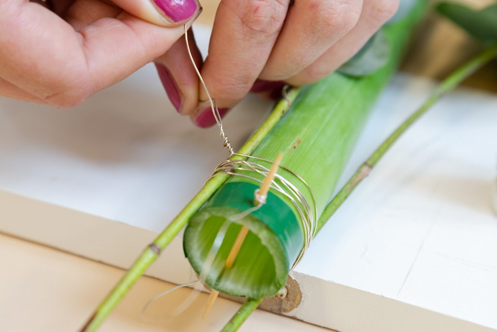 Diy hängende amaryllis fensterdeko